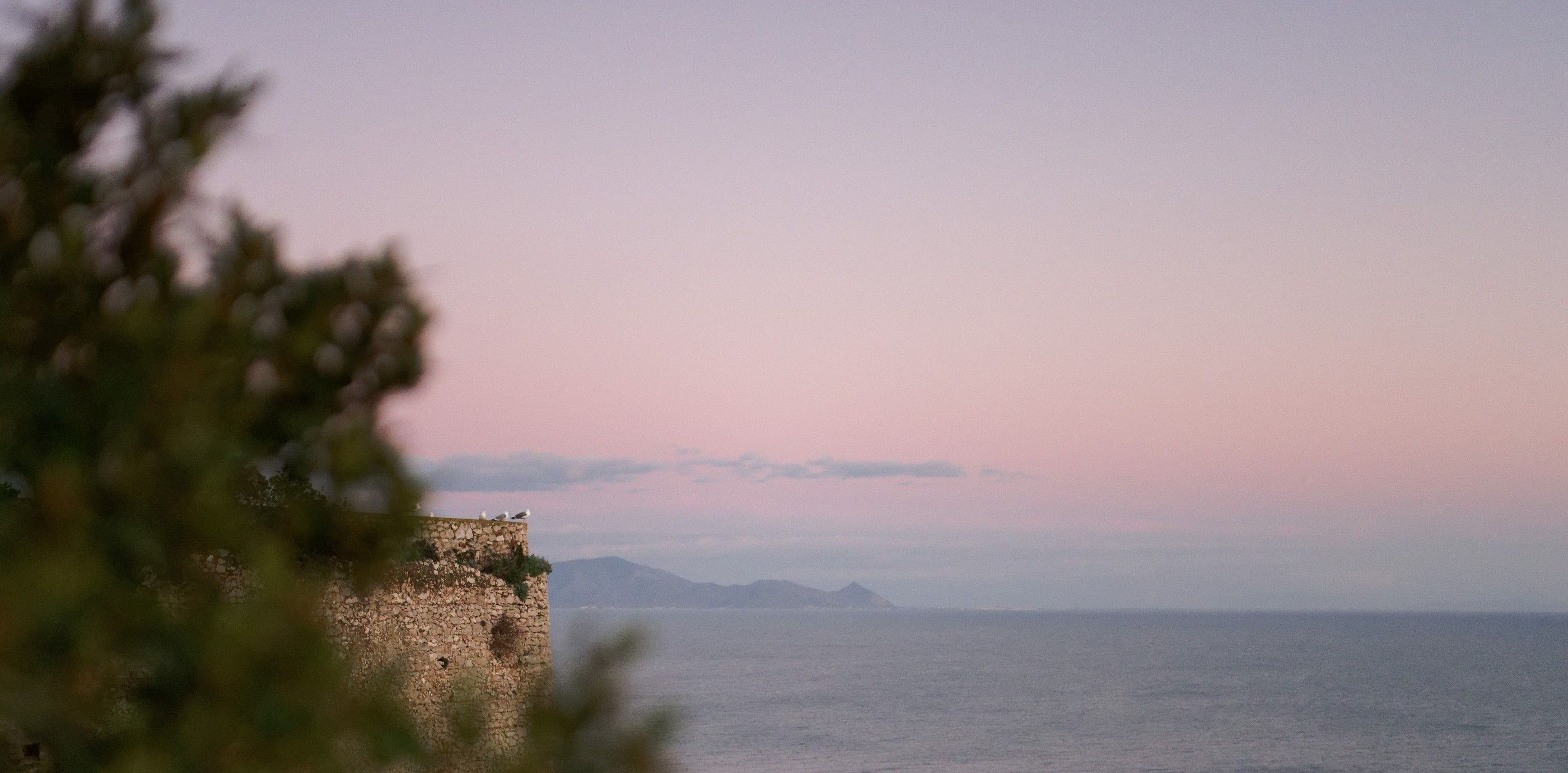 Cliff at Dusk
