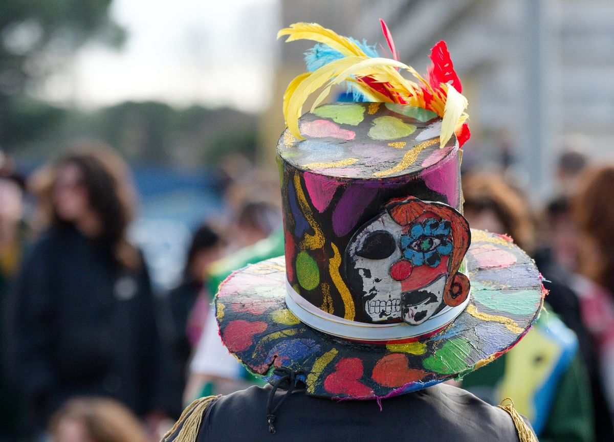 Skull Top Hat